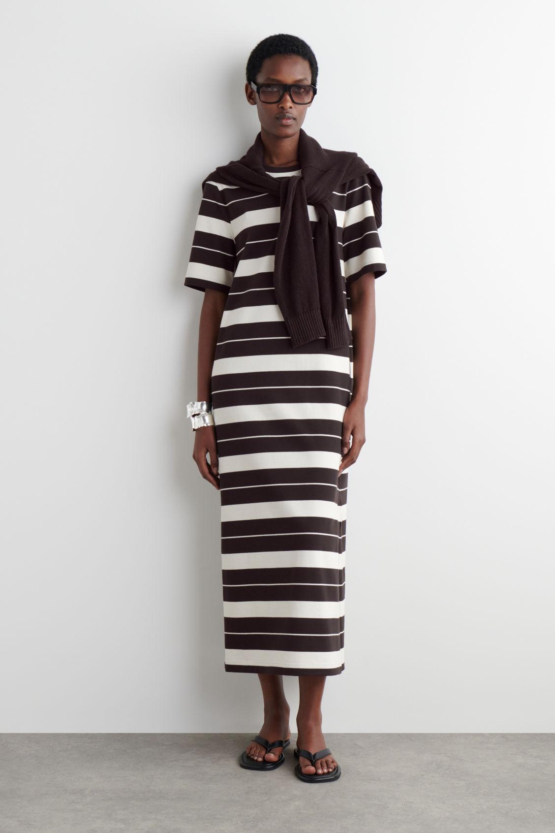 COTTON MIDI T-SHIRT DRESS Product Image