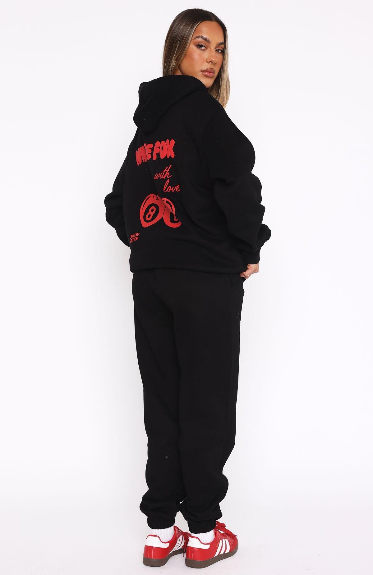 With Love In The Moment Sweatpants Black Product Image