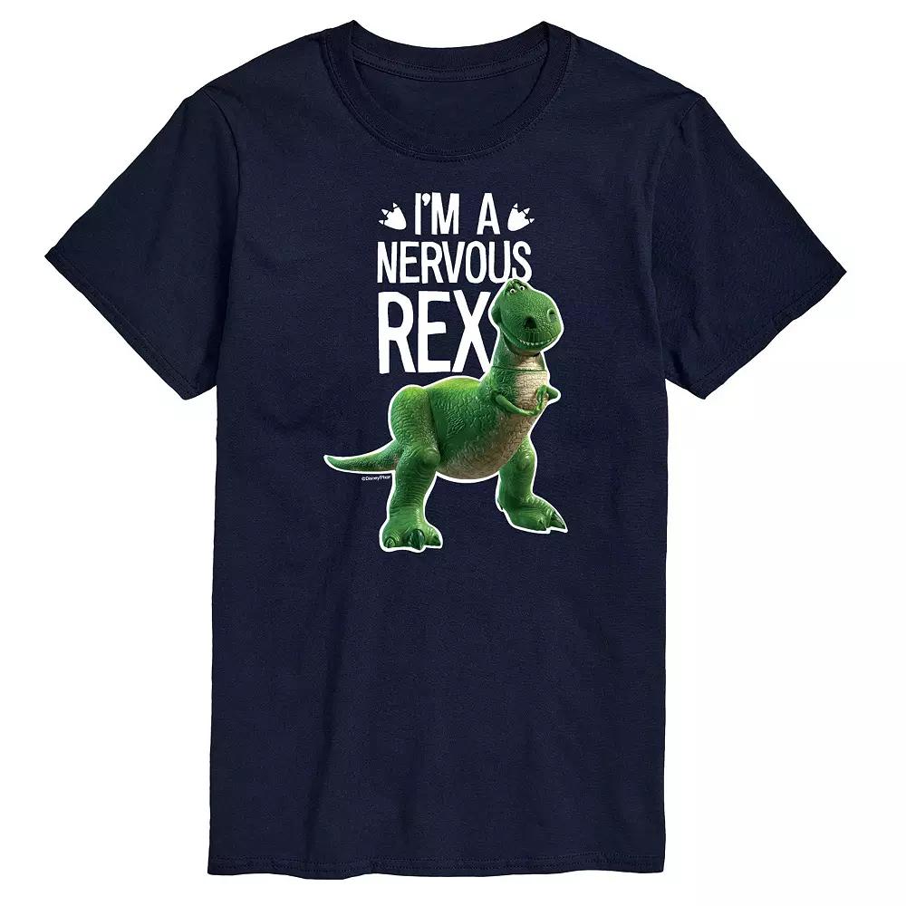 Disney / Pixar's Toy Story Big & Tall Nervous Rex Graphic Tee, Men's,  Product Image