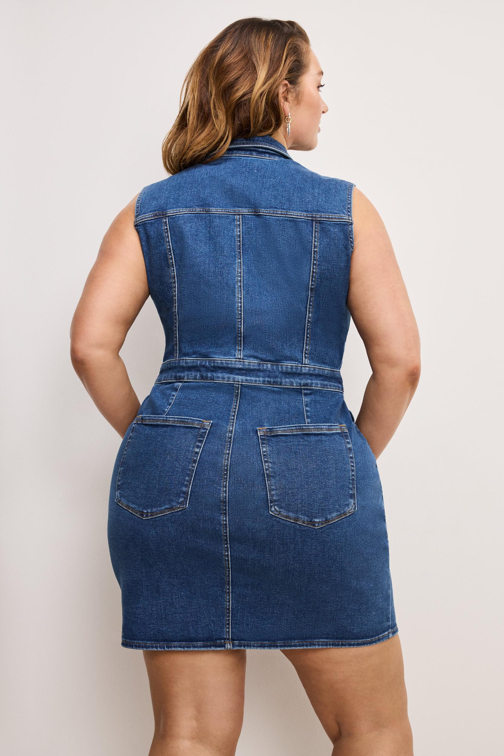 FIT FOR SUCCESS SLEEVELESS MINI DRESS | INDIGO594 Product Image