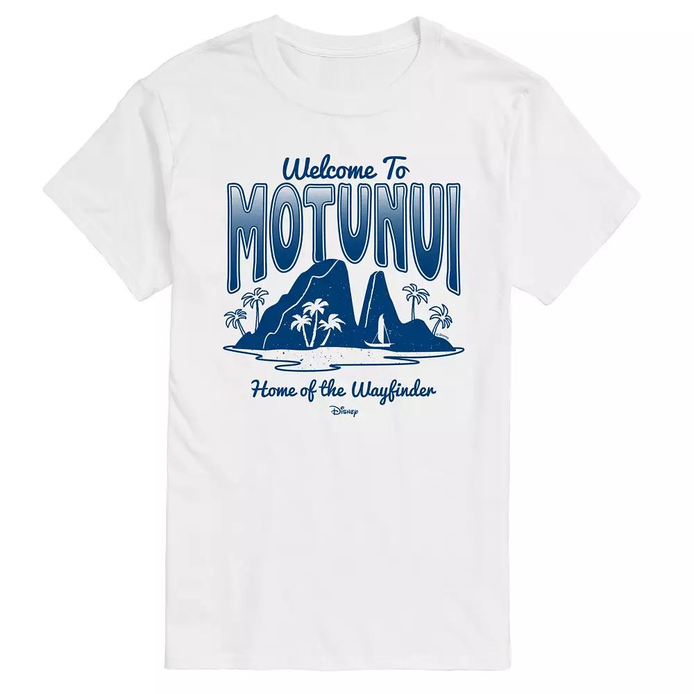 Disney's Moana 2 Big & Tall Welcome To Moutunui Graphic Tee, Men's,  Product Image