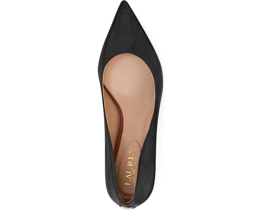 Lanette Crocodile Embossed Leather Pumps Product Image