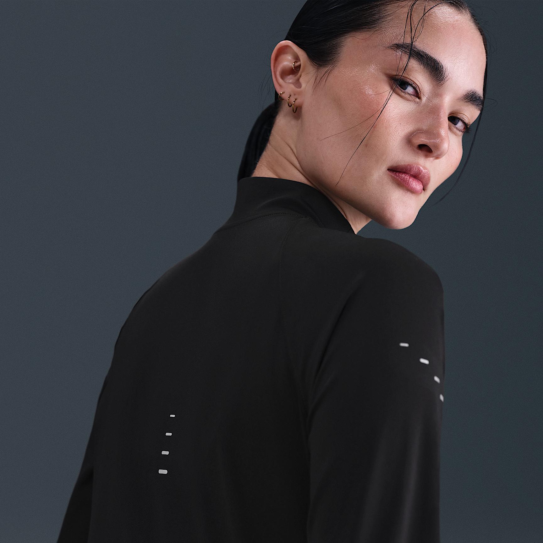 Nike Womens Swift Dri-FIT Full-Zip Mid-Layer Running Top | IB1998-675 Product Image