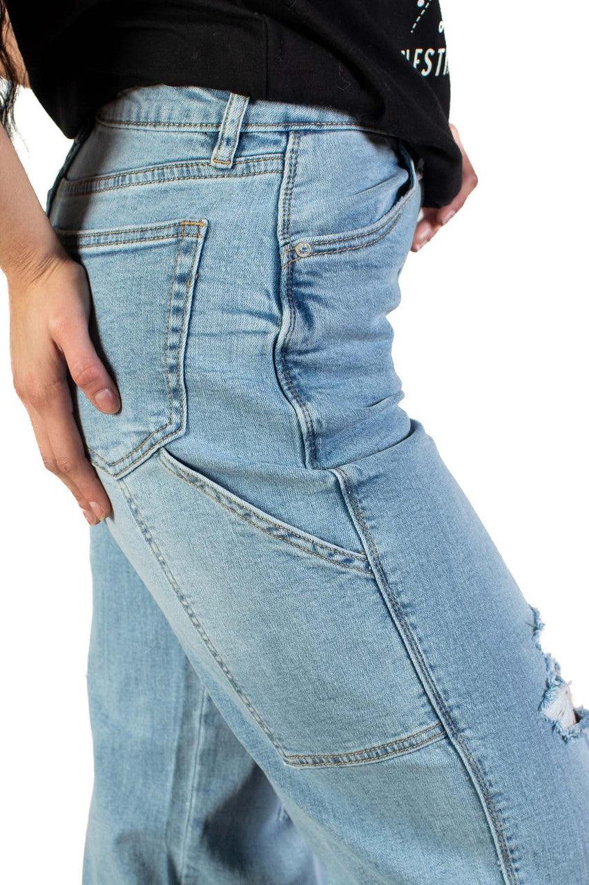 Distressed Skater Jeans Product Image