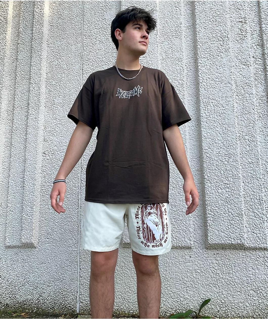 Empyre Grom Placid Natural Board Shorts Product Image