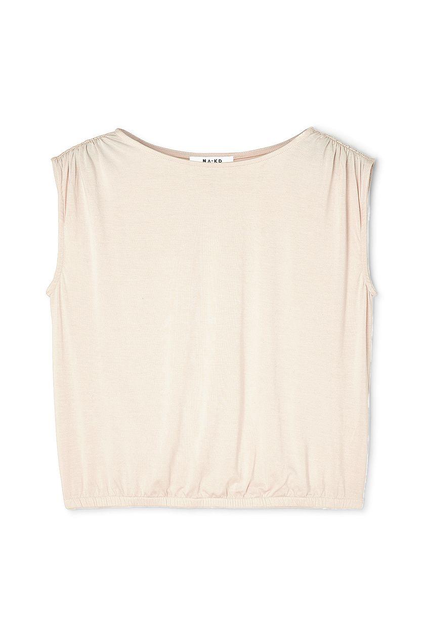 Draped Jersey Top Product Image