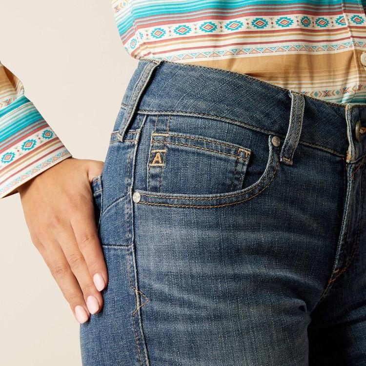 SALE Ariat® Ladies' Perfect Rise Abigail Straight Leg Jeans in Toronto Product Image