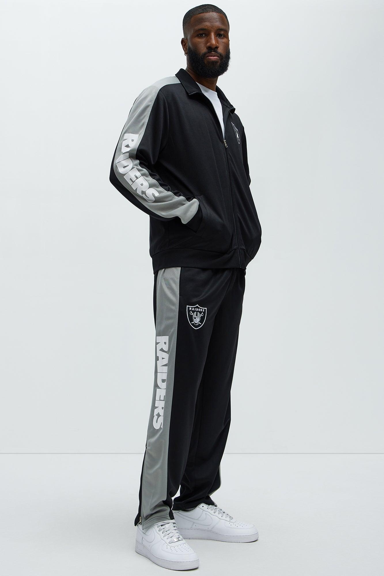 Raiders Stand By Track Pants - Black Product Image