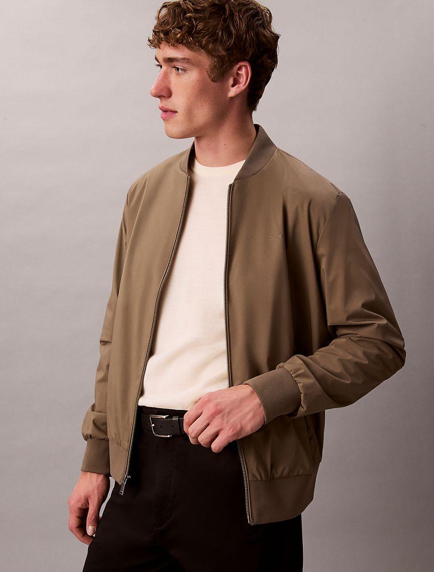 Matte Bomber Jacket Product Image