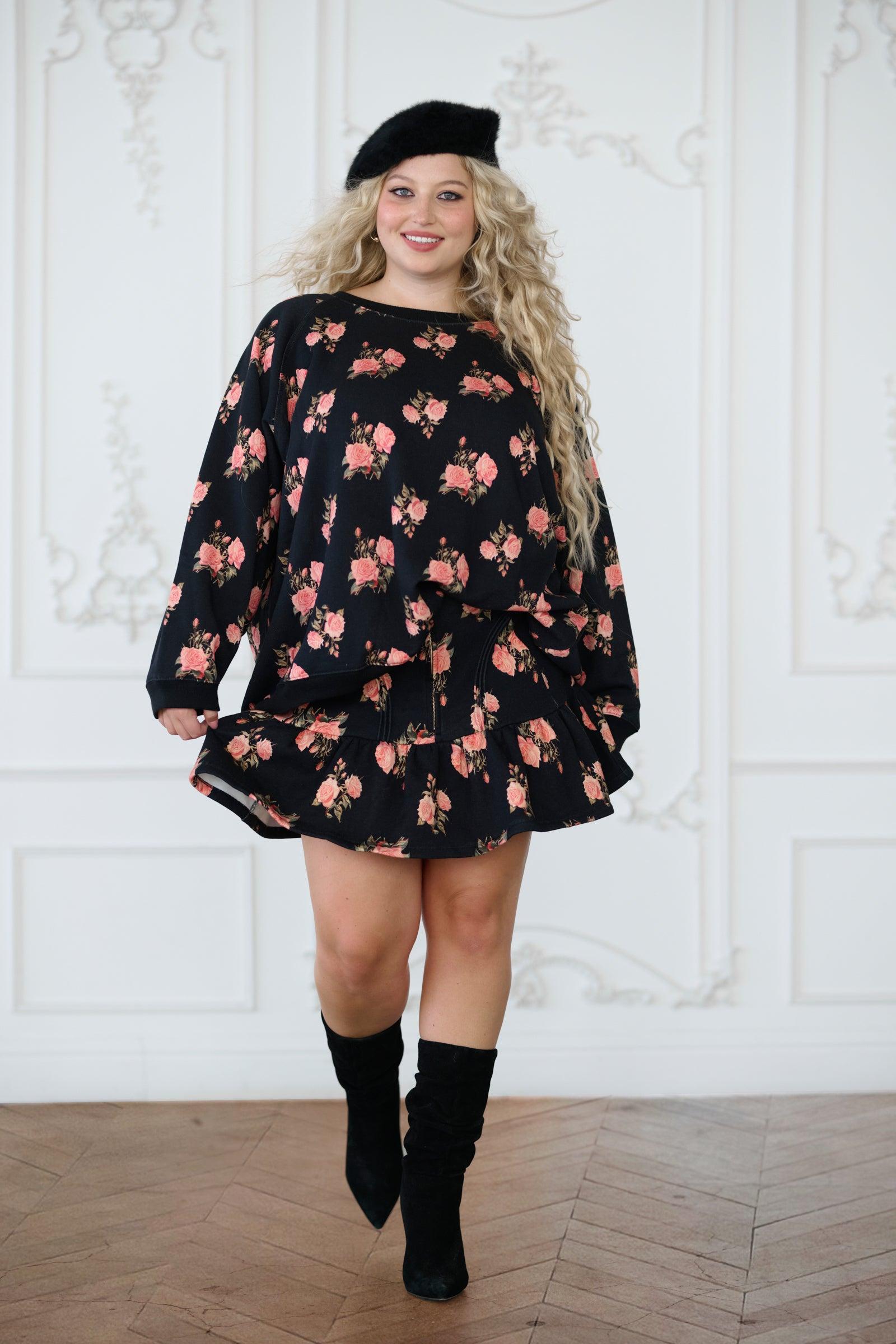The Night Rose Heather Skirt Product Image