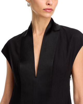 V Neck Bubble Dress Product Image