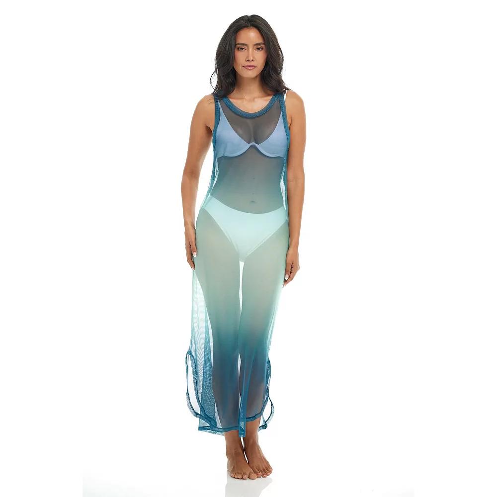 Women's Jordan Taylor Long Ombre Swim Cover Up Dress,  Product Image