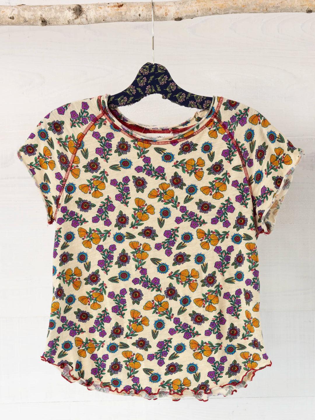 Lily Cotton Short Sleeve Tee Shirt Product Image