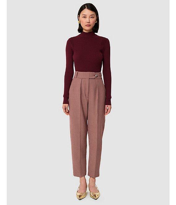 Tara Jarmon Prudie Knit Mock Neck Long Sleeve Sweater Product Image