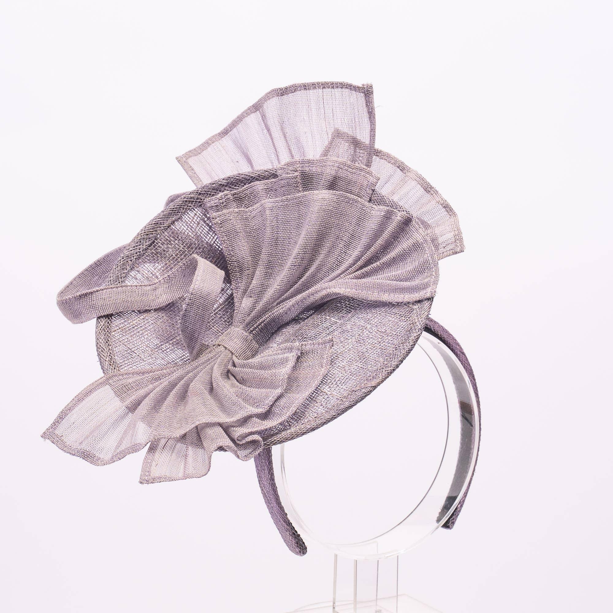 Round Sinamay Kentucky Derby Fascinator Product Image