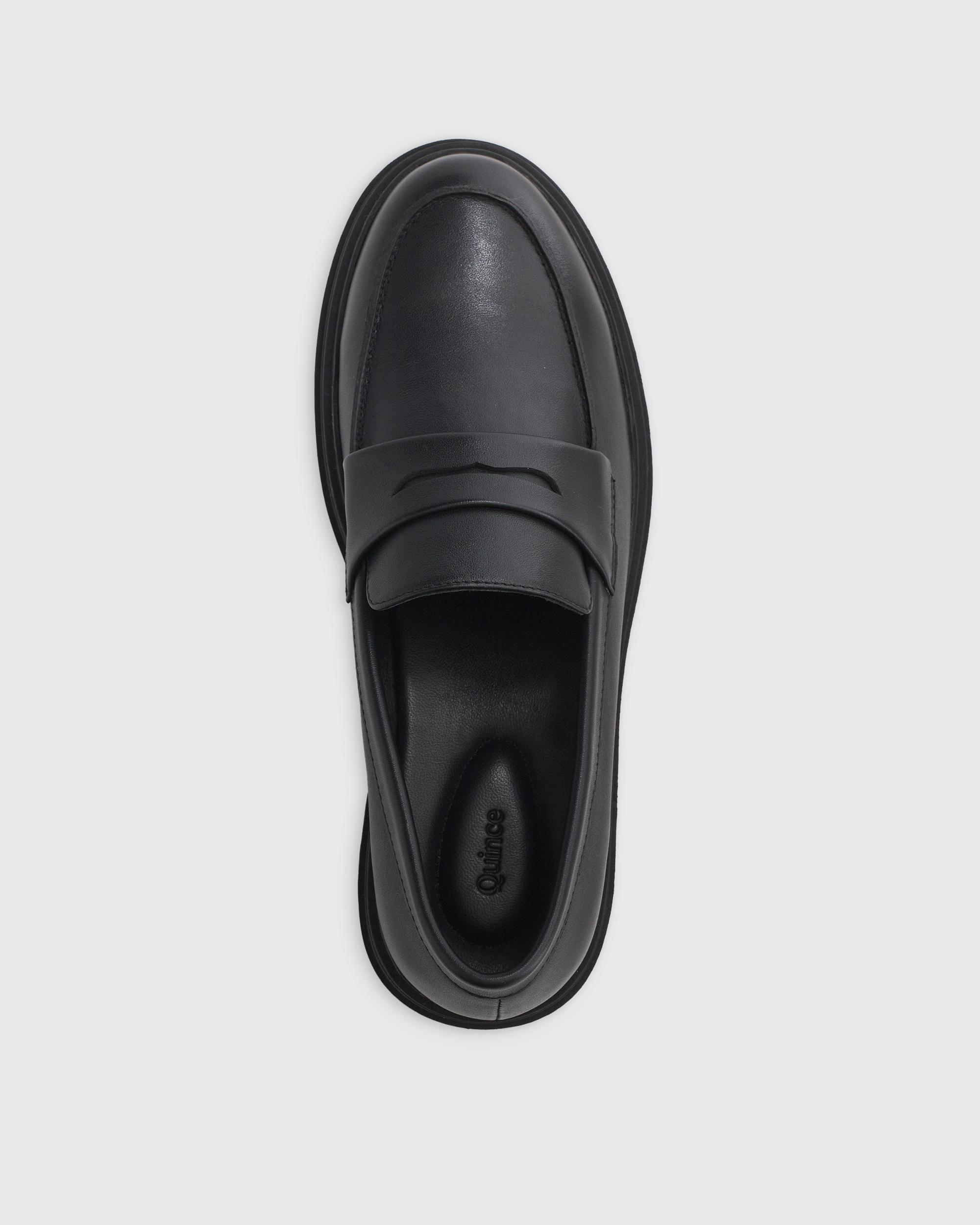 Quince | Women's Italian Leather Lug Sole Loafer Product Image