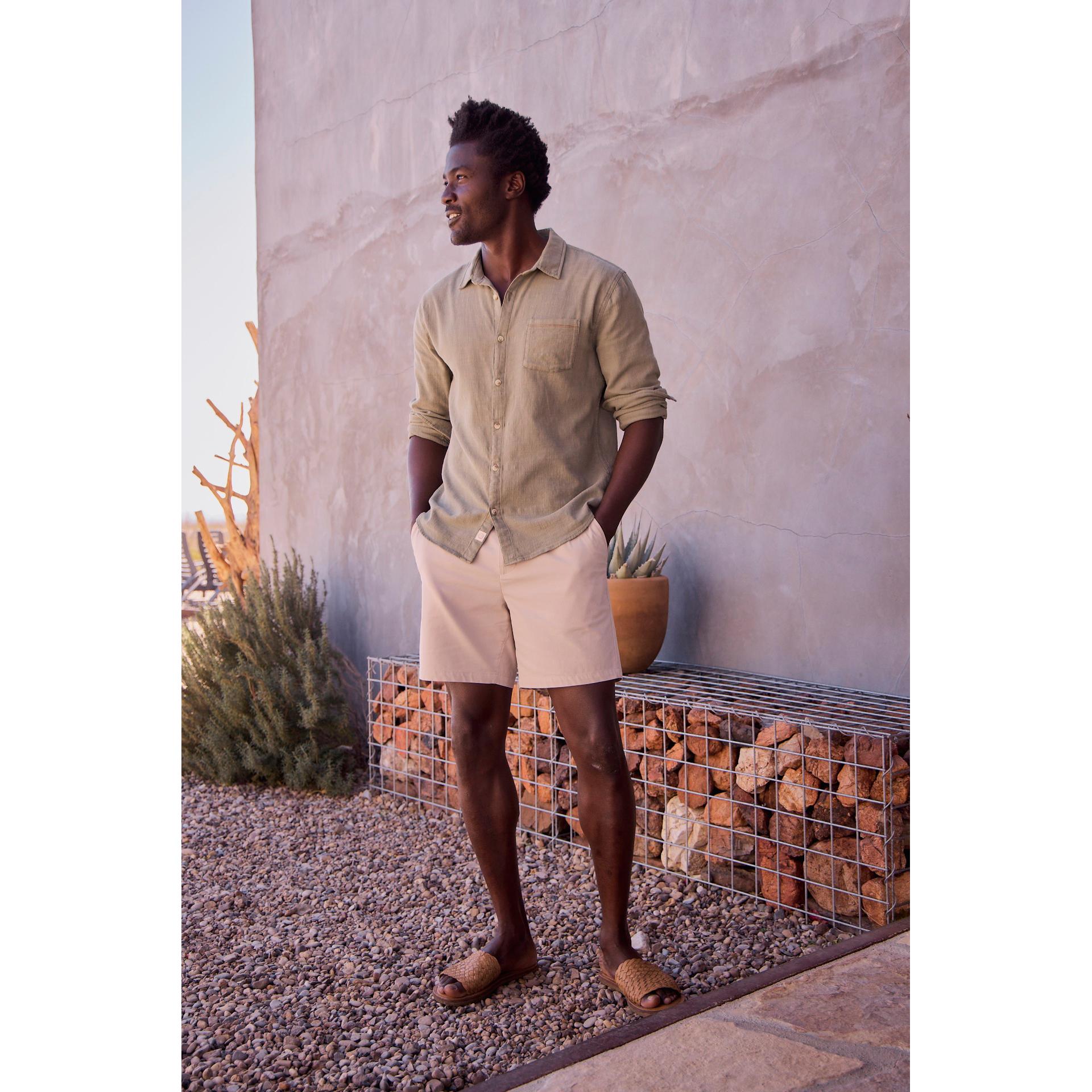 Classic Stretch Selvage Long Sleeve Shirt Product Image