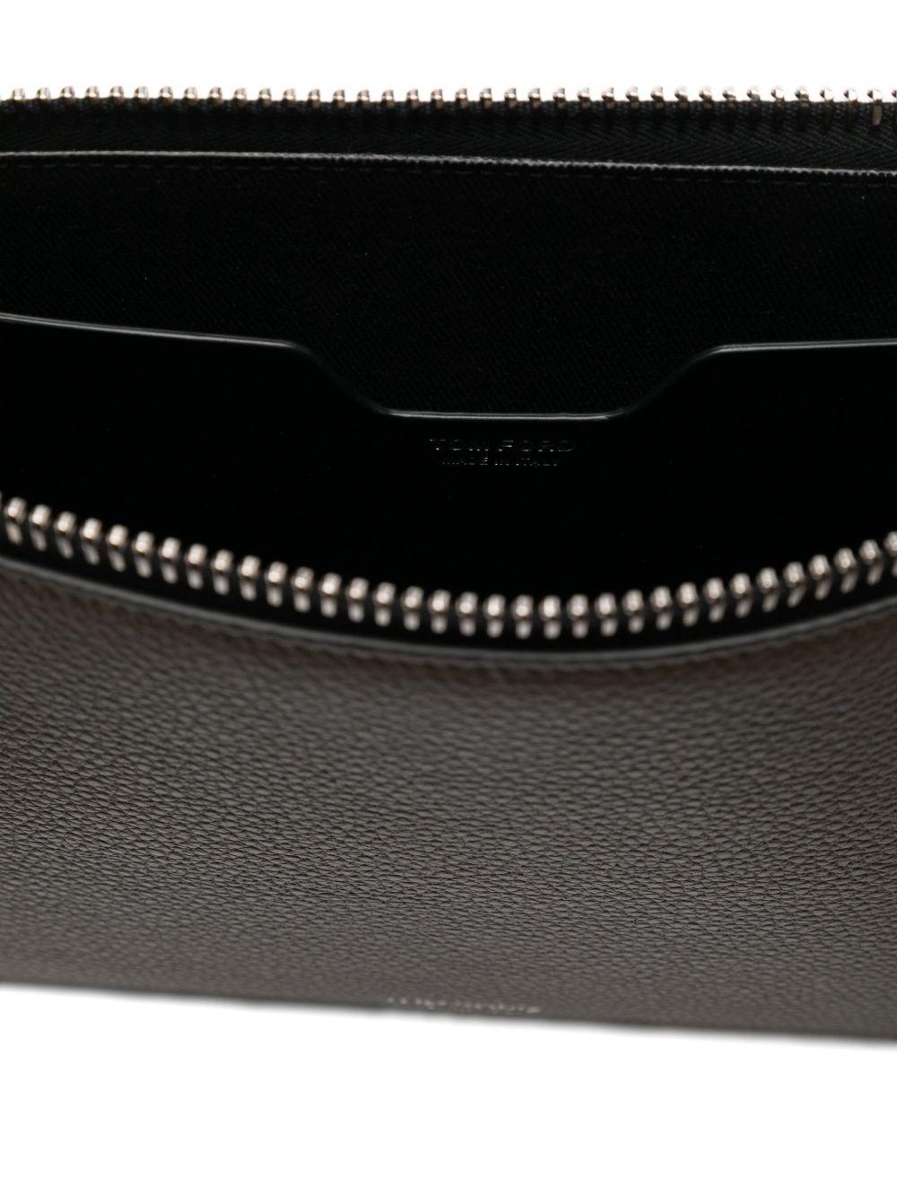 calf leather clutch bag Product Image