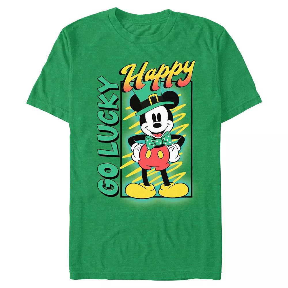 Disney's Mickey Mouse Happy Go Lucky Big & Tall Graphic Tee, Men's,  Product Image