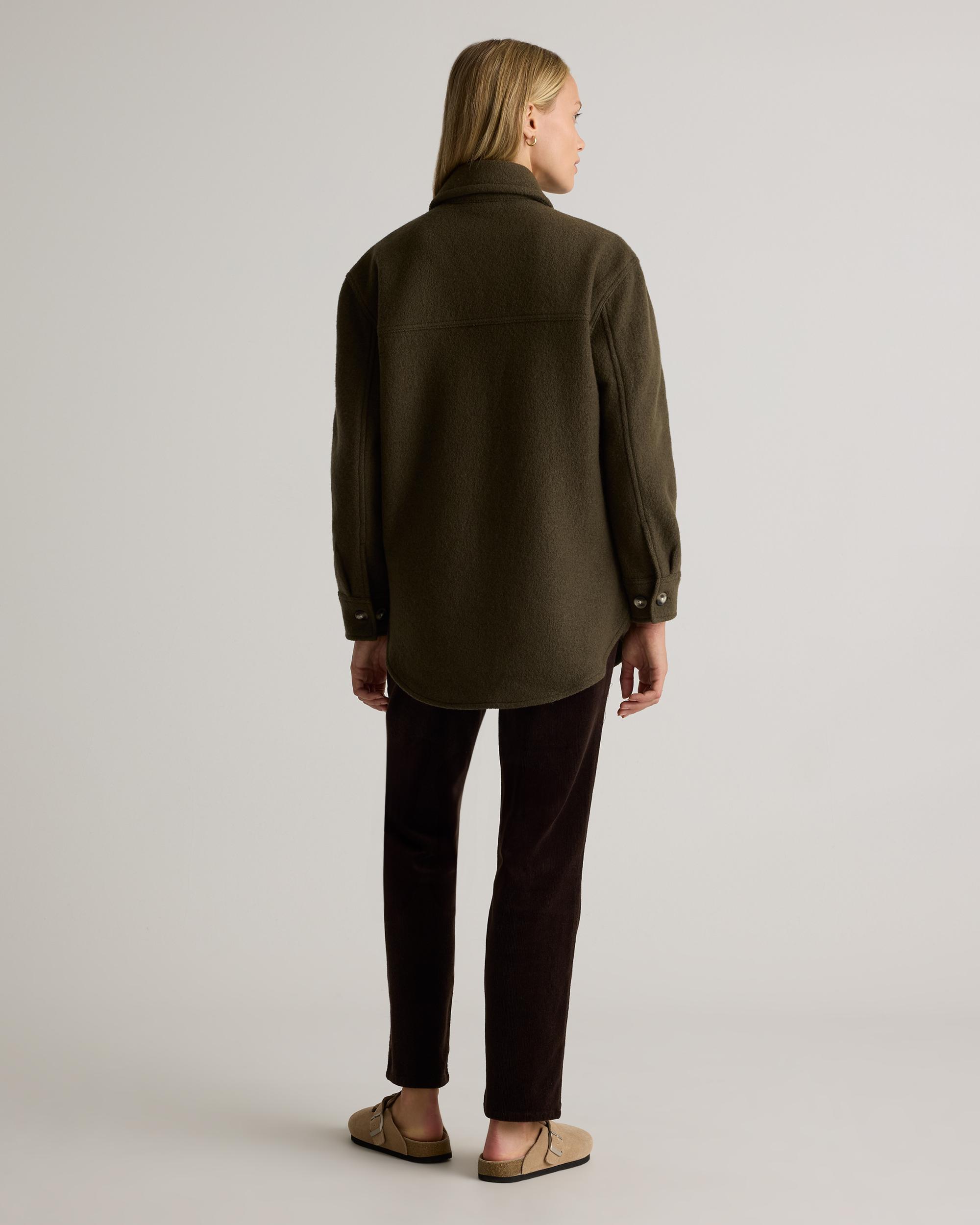 Quince | Women's 100% Merino Wool Shirt Jacket Size XL Product Image