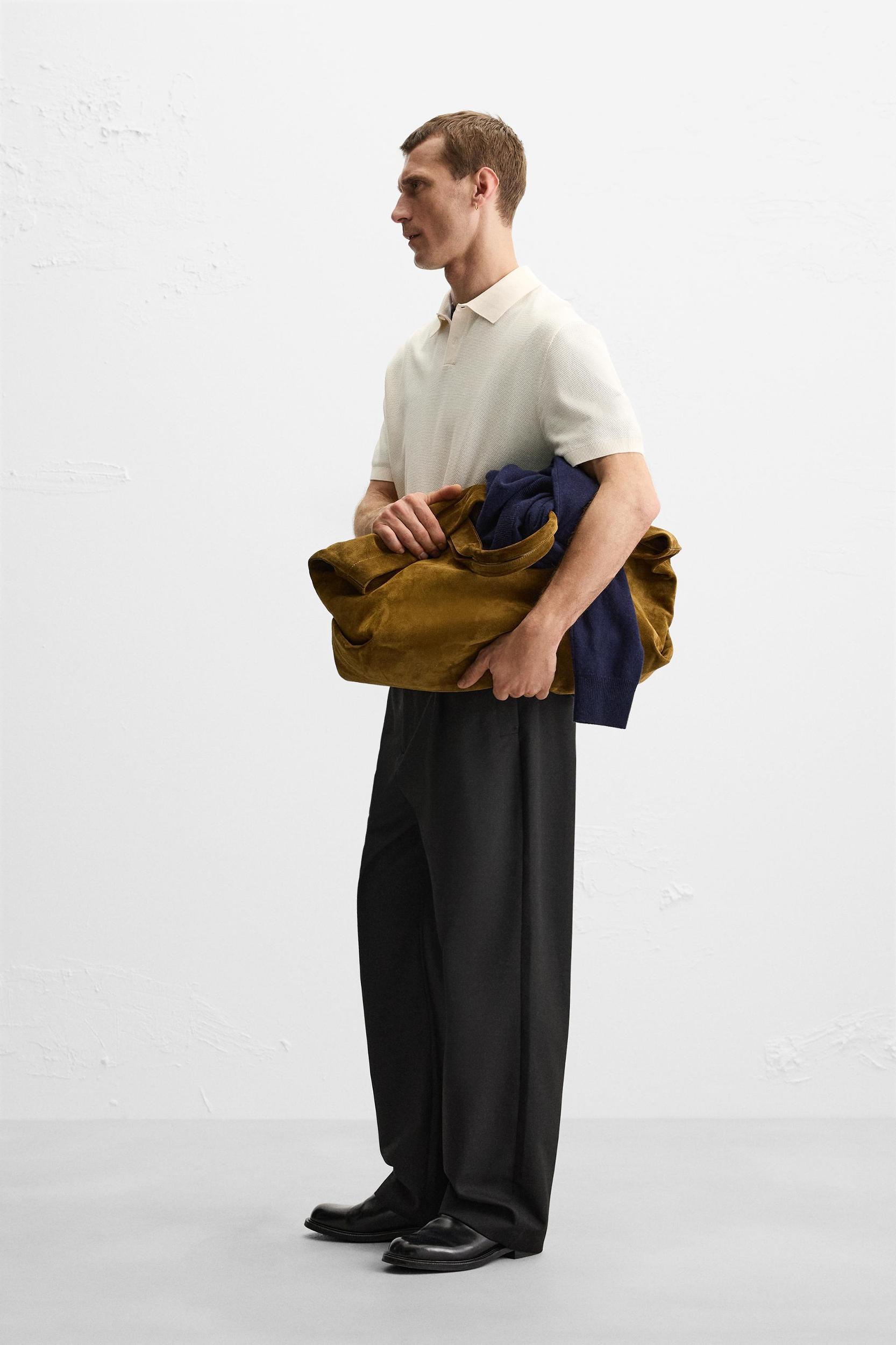 PIQUÉ TEXTURED POLO SHIRT Product Image