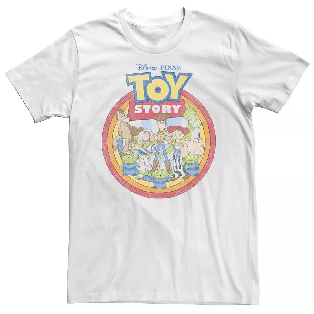 Disney / Pixars Toy Story Mens Vintage Circle Portrait Logo Tee Product Image