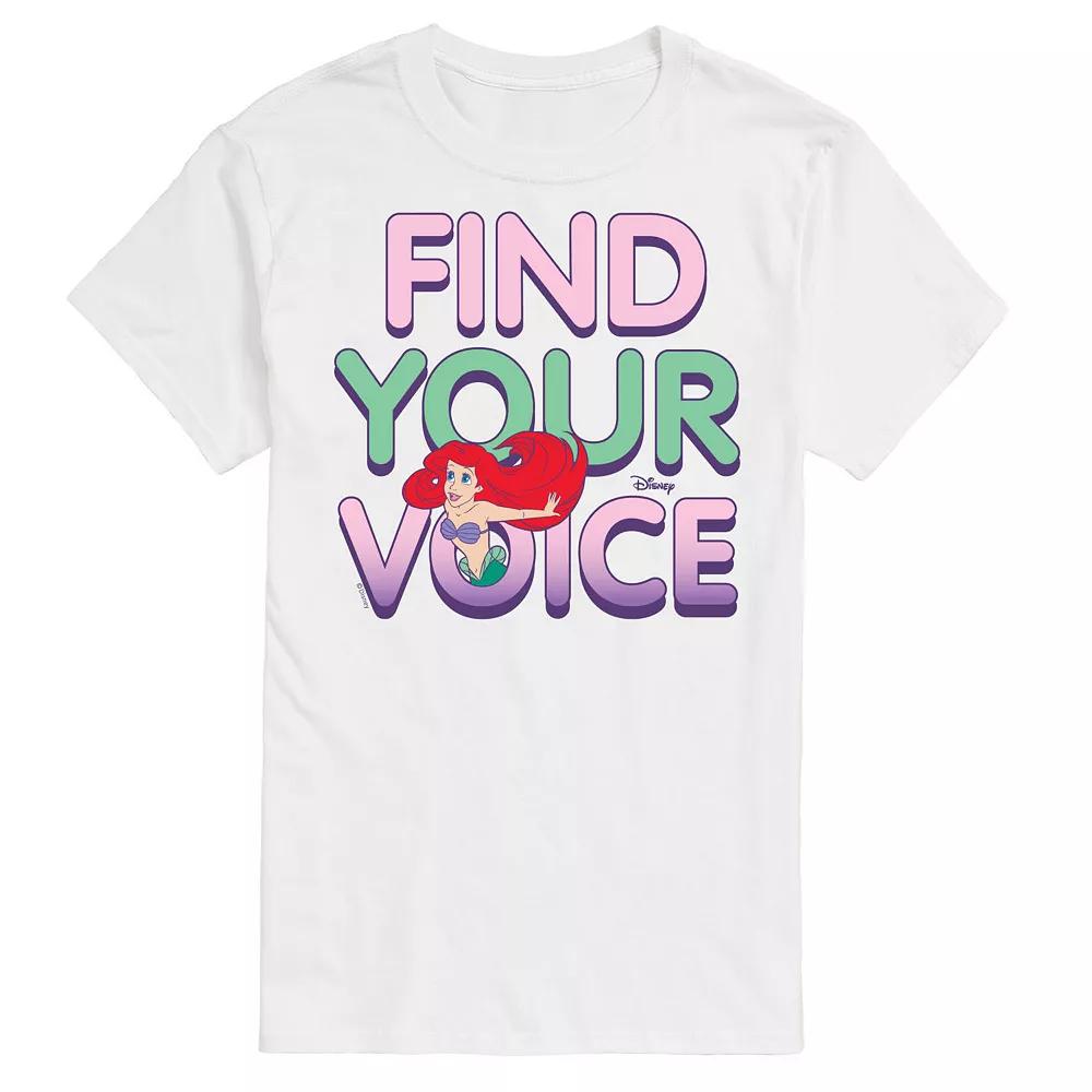 Disney's The Little Mermaid Big & Tall Ariel Graphic Tee, Men's,  Product Image