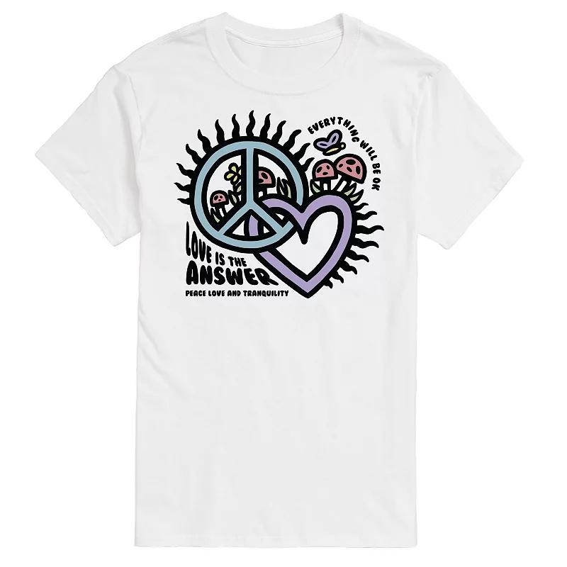 Men's Love Is The Answer Tee,  Product Image