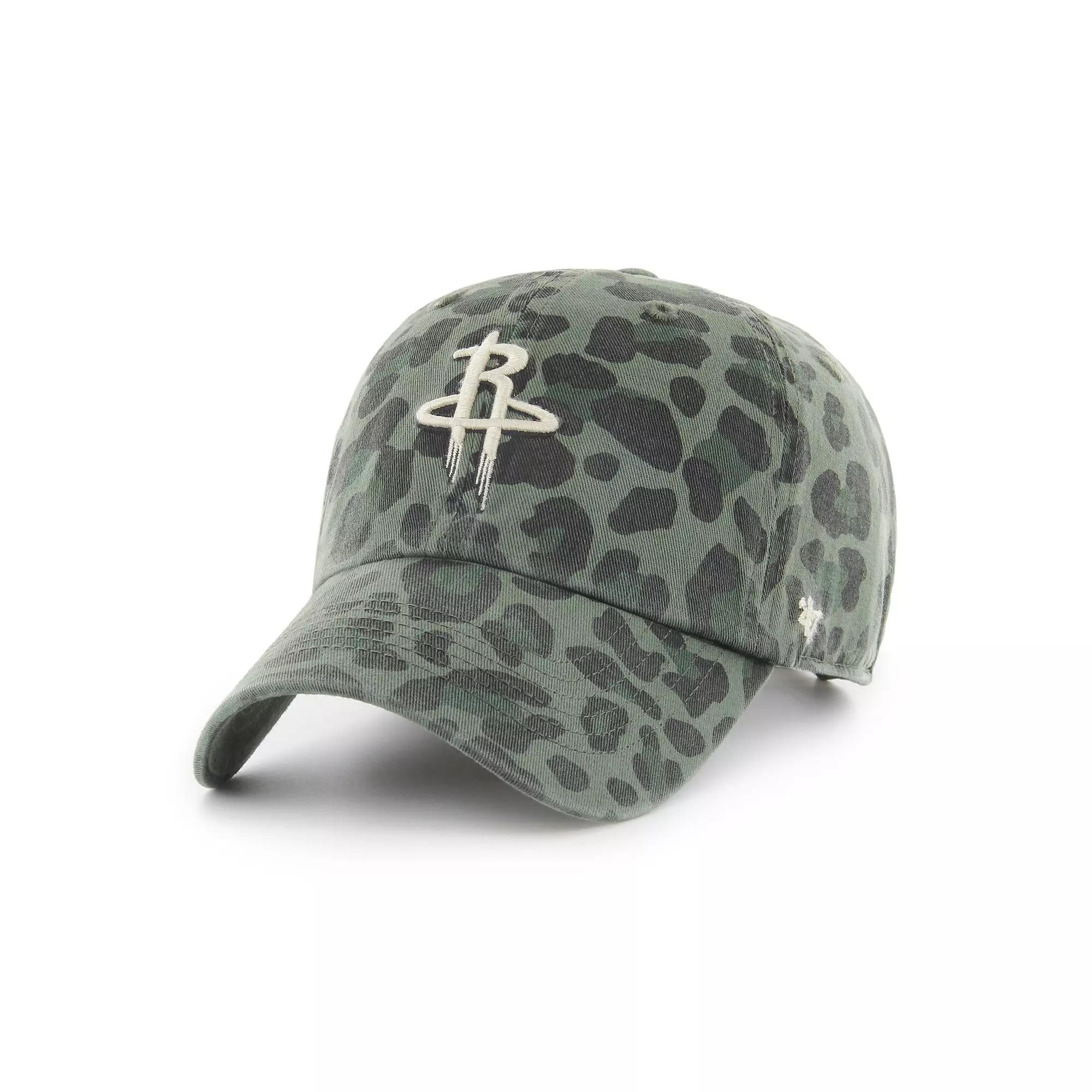 Women's '47 Green Houston Rockets Bagheera Clean Up Adjustable Hat Product Image