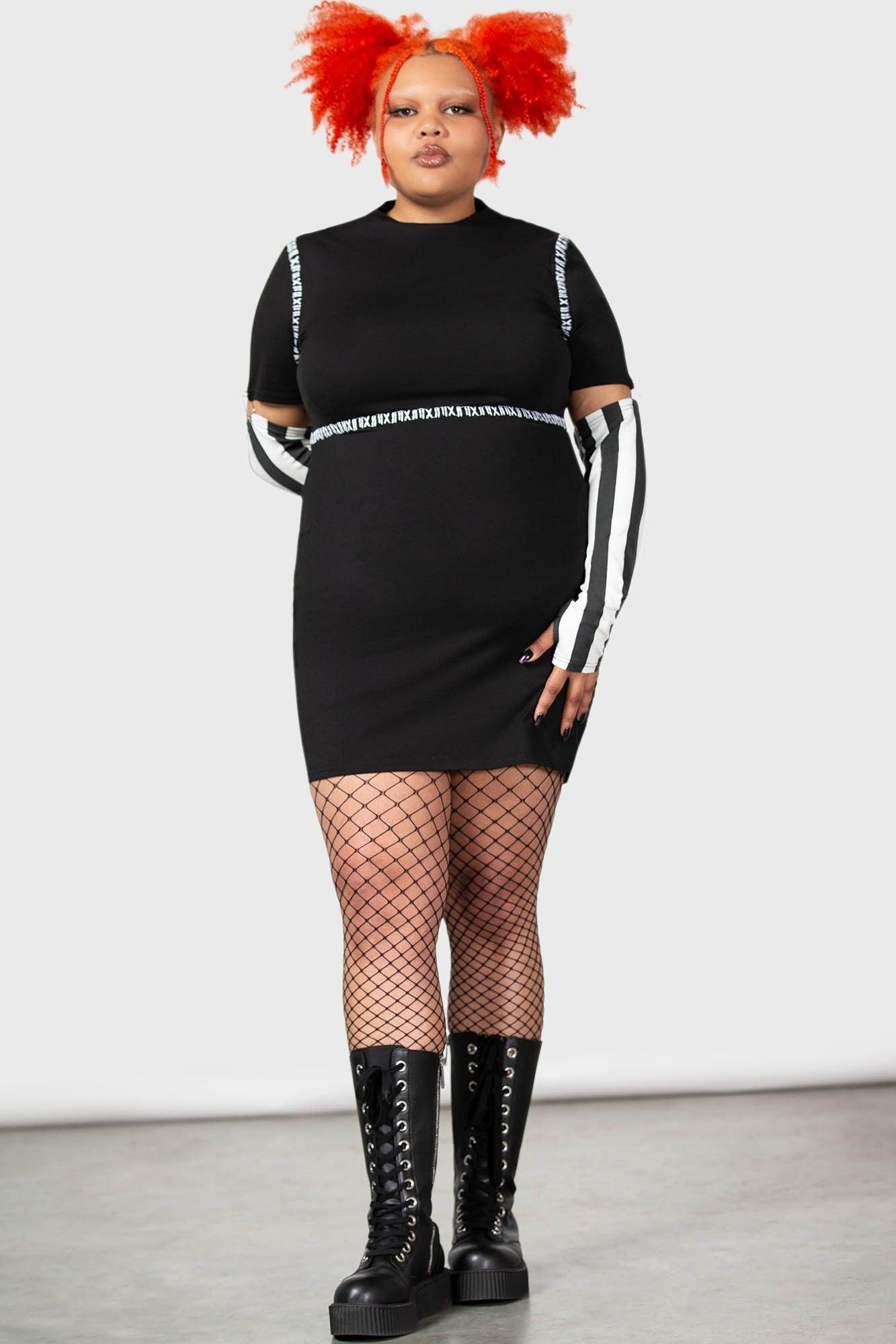 Stripes & Stitches Dress - Resurrect Female Product Image