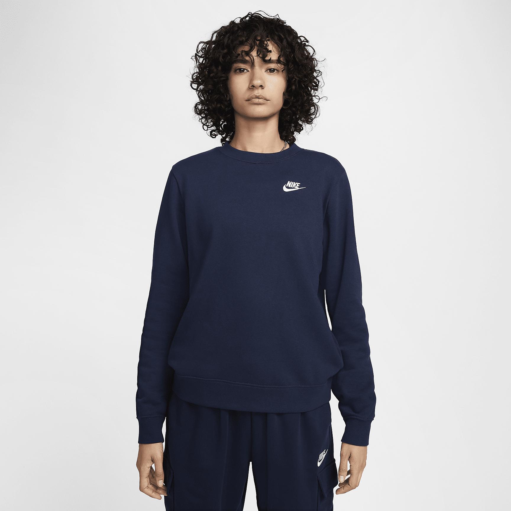 Women's Nike Sportswear Club Fleece Crew-Neck Sweatshirt Product Image