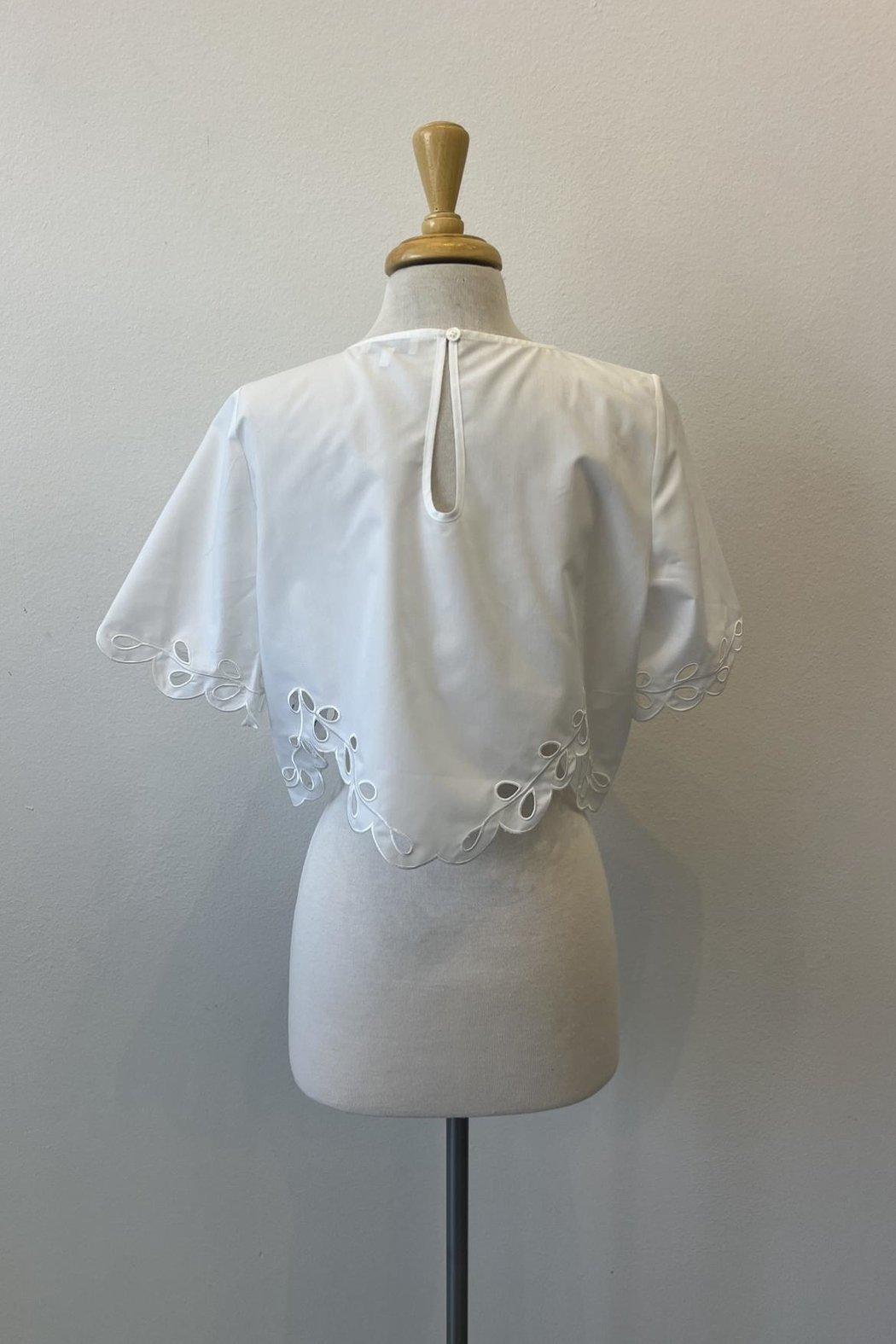 Scalloped Hem Top Product Image