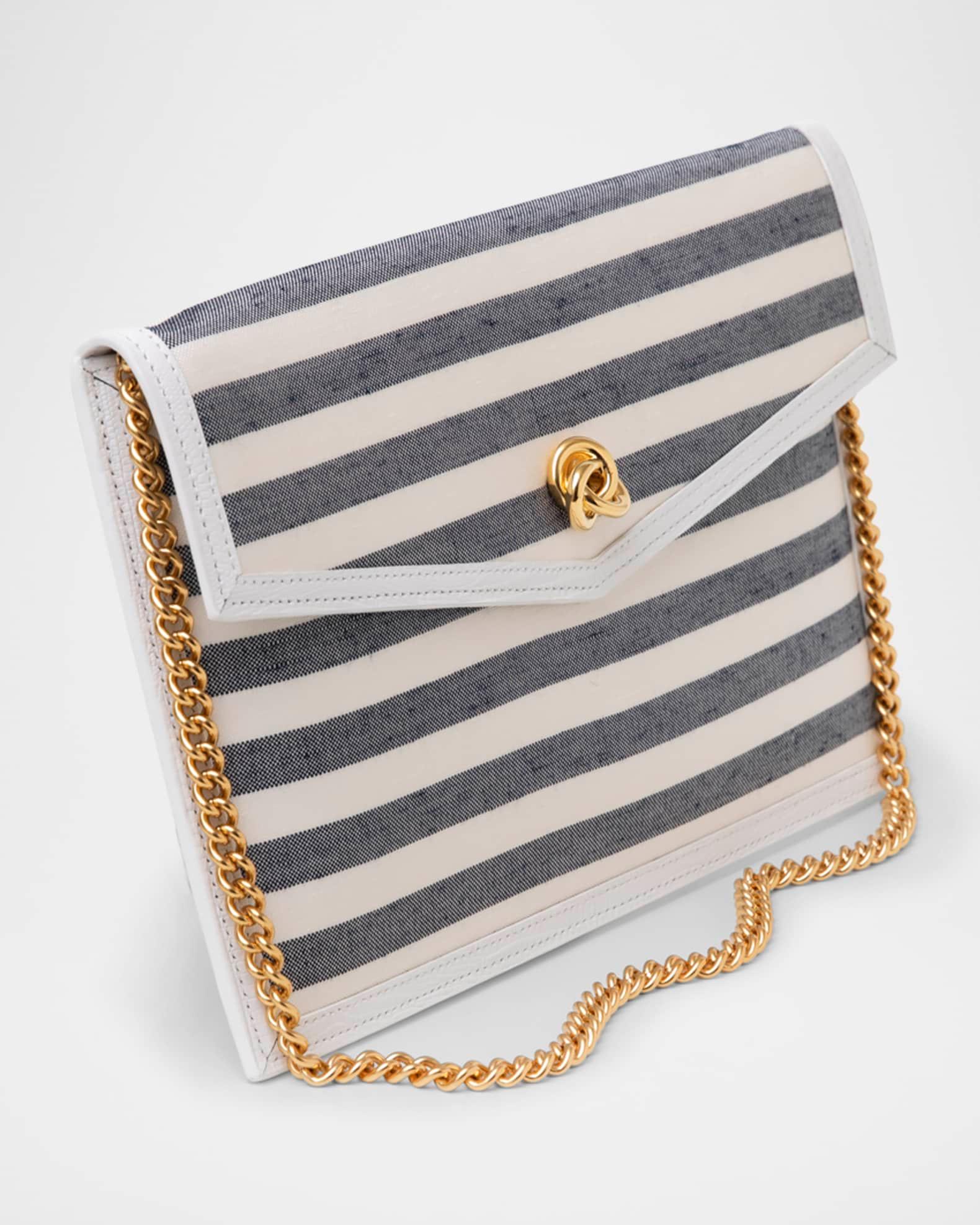 Brick Envelope Striped Clutch Bag Product Image