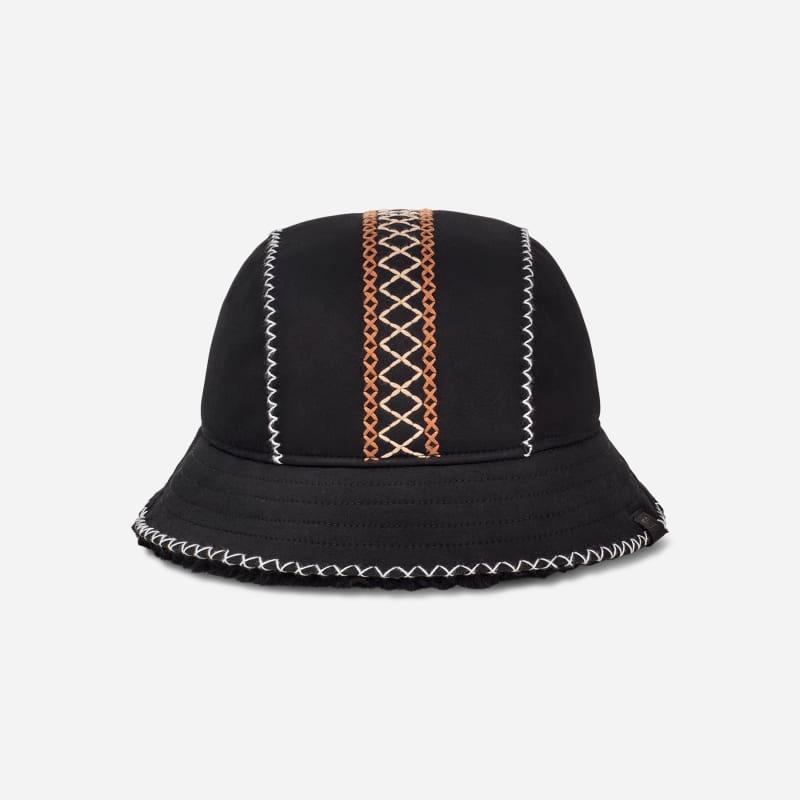 UGG Womens Atherson Embroidered Hat Sheepskin Product Image