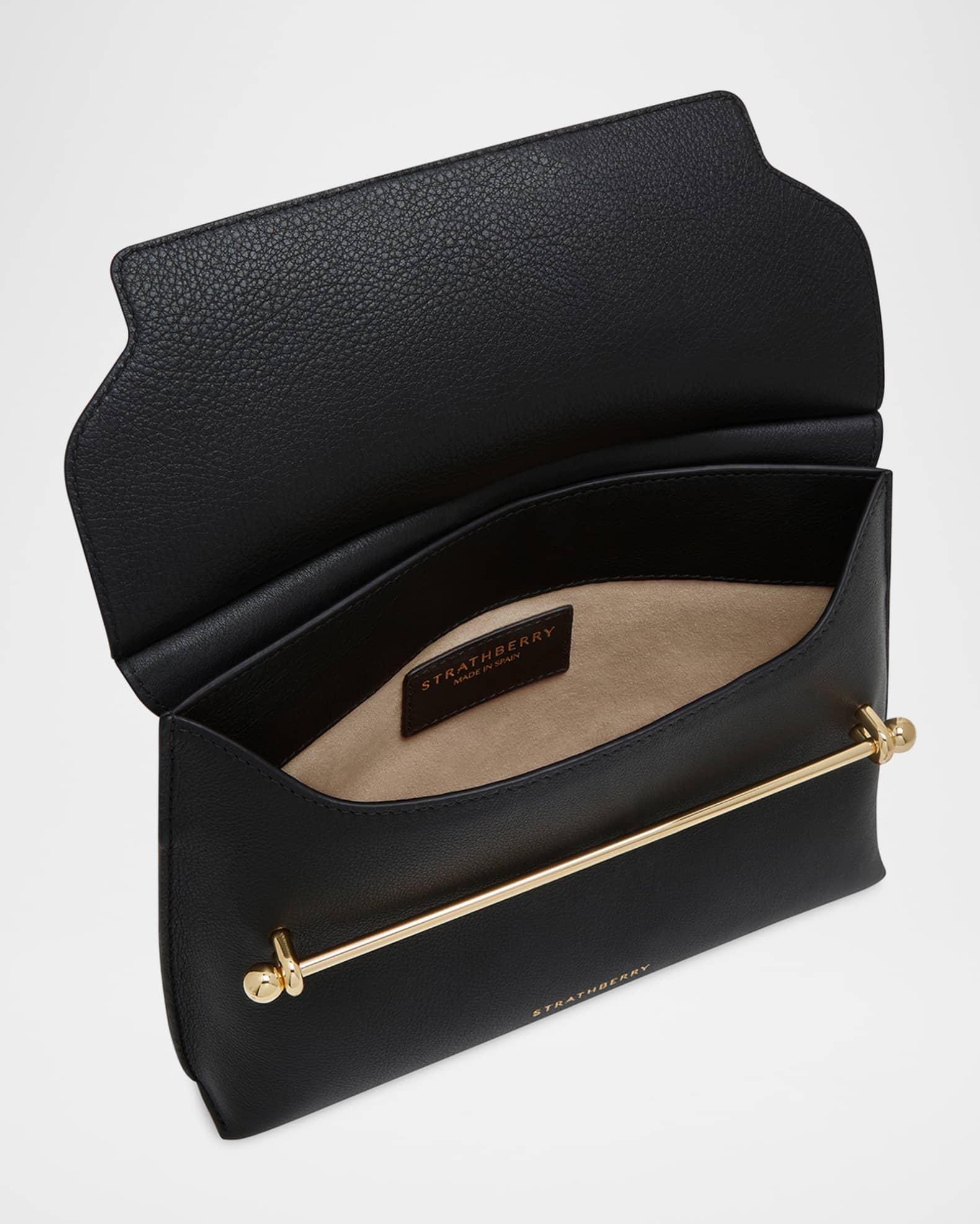 East-West Mini Snake-Embossed Leather Crossbody Bag Product Image