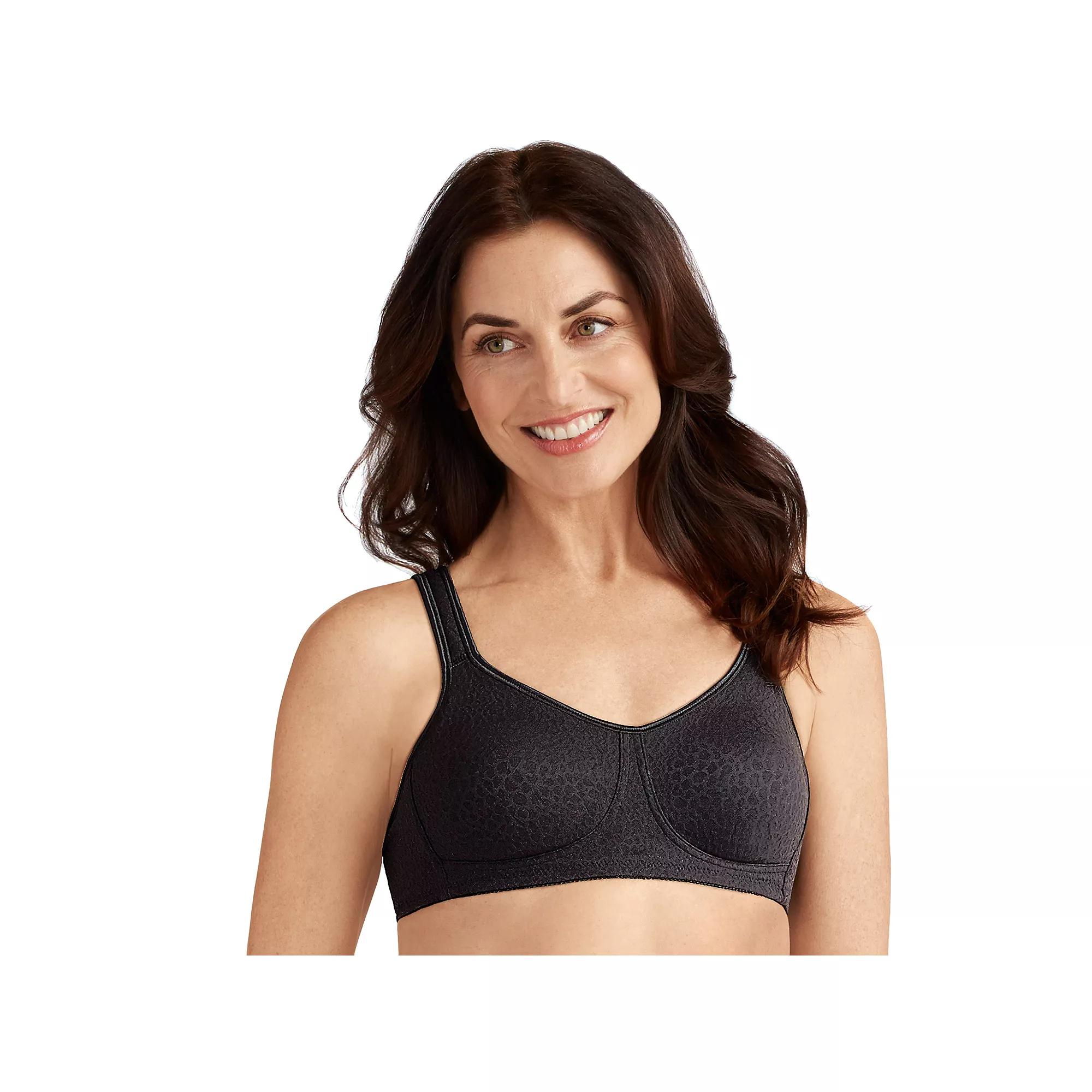 Amoena Mastectomy Bra: Mona Wireless, Women's, Size: 34 Dd, Black Product Image