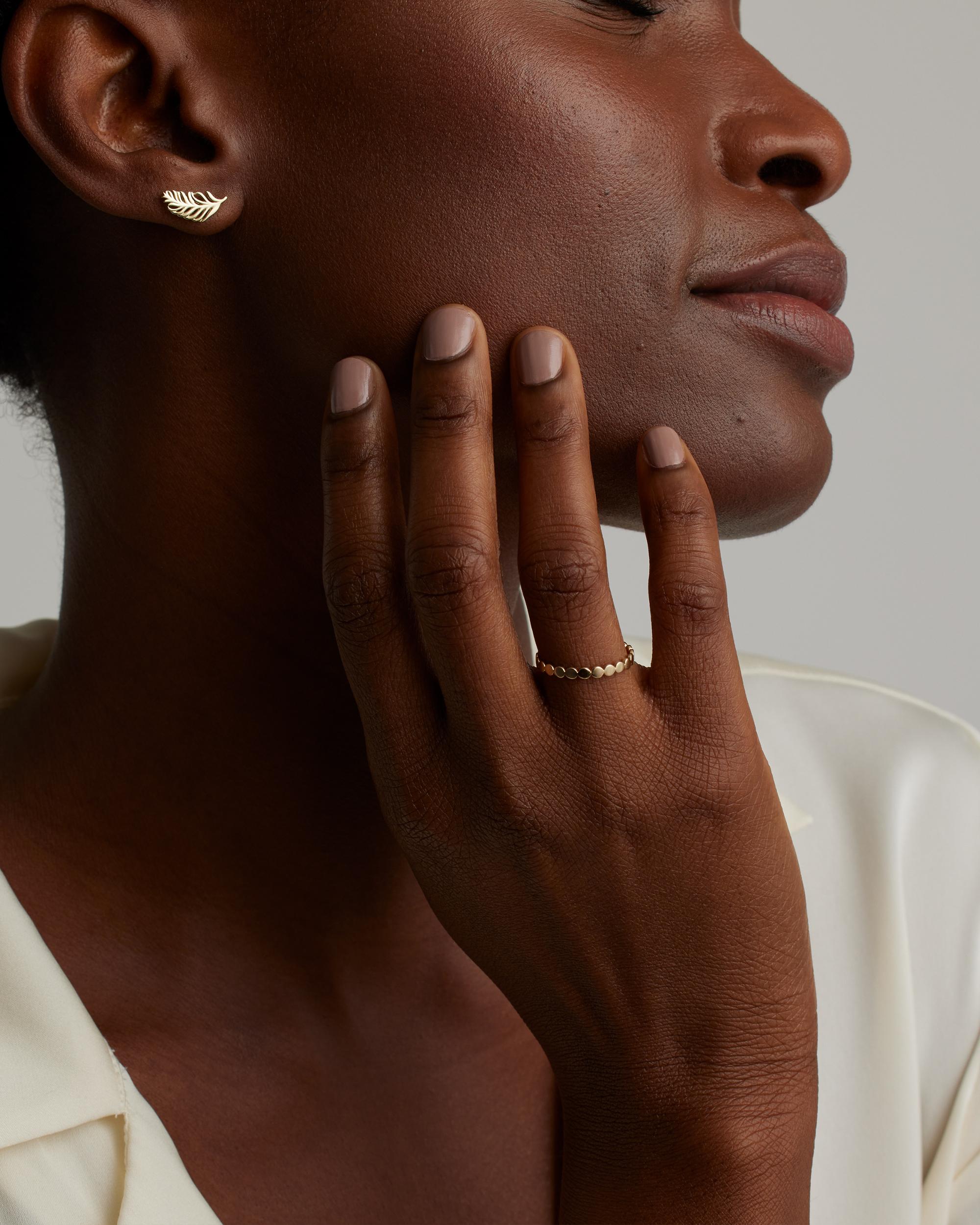 Quince | Women's 14K Gold Circle Eternity Band Rings Product Image