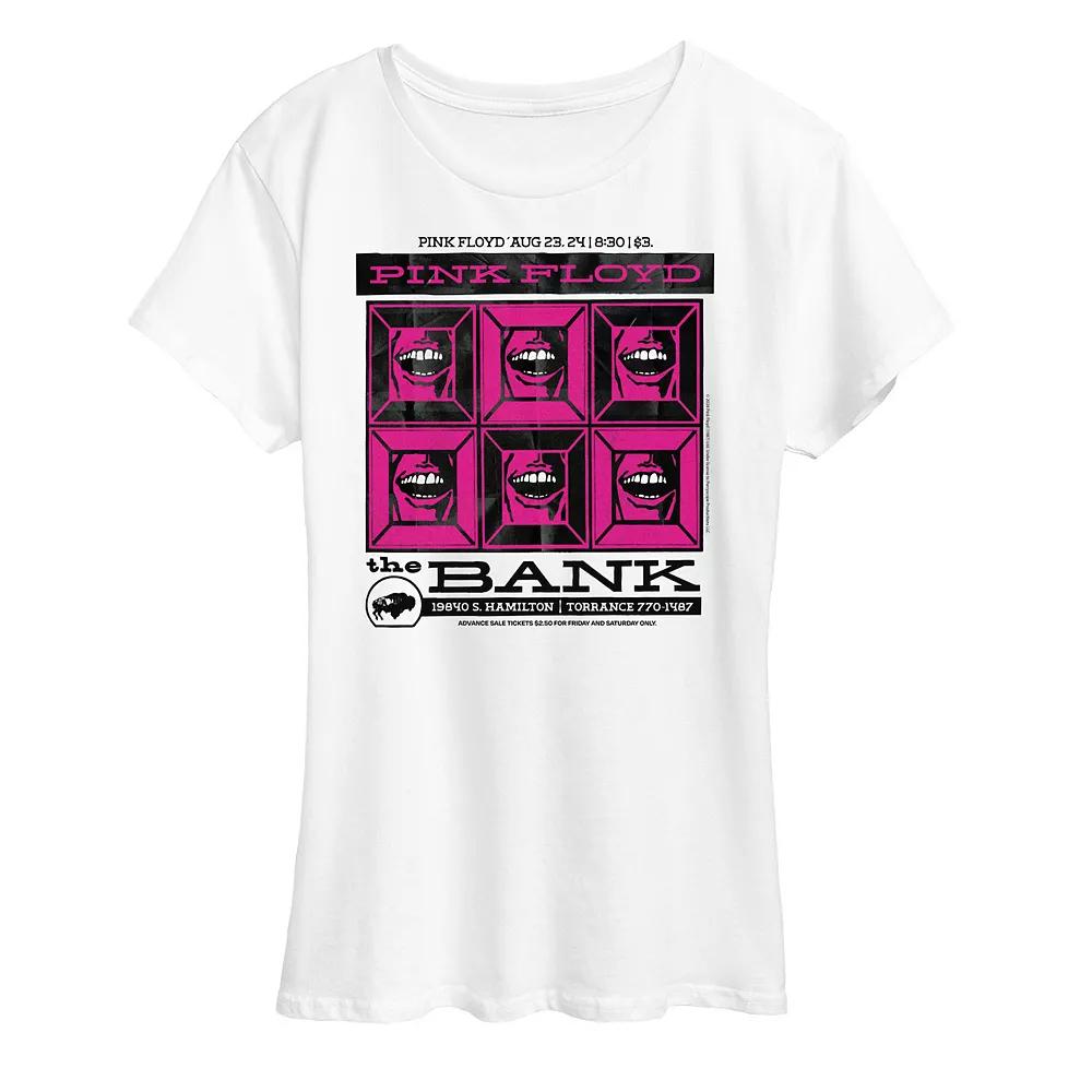 Women's Pink Floyd The Bank Poster Graphic Tee,  Product Image