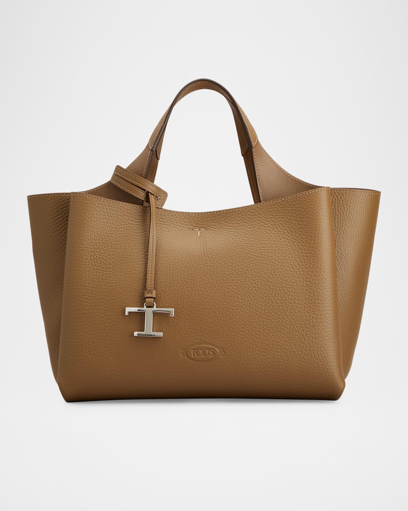 Mini Grain Leather Tote Bag Product Image