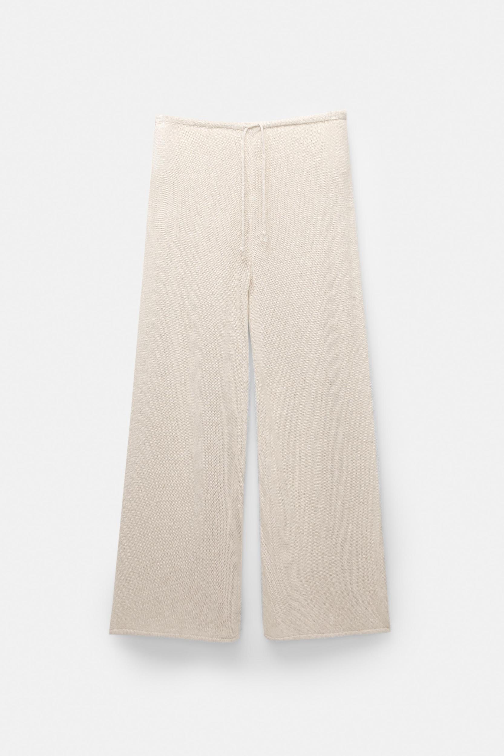 Flowing knit pants Product Image