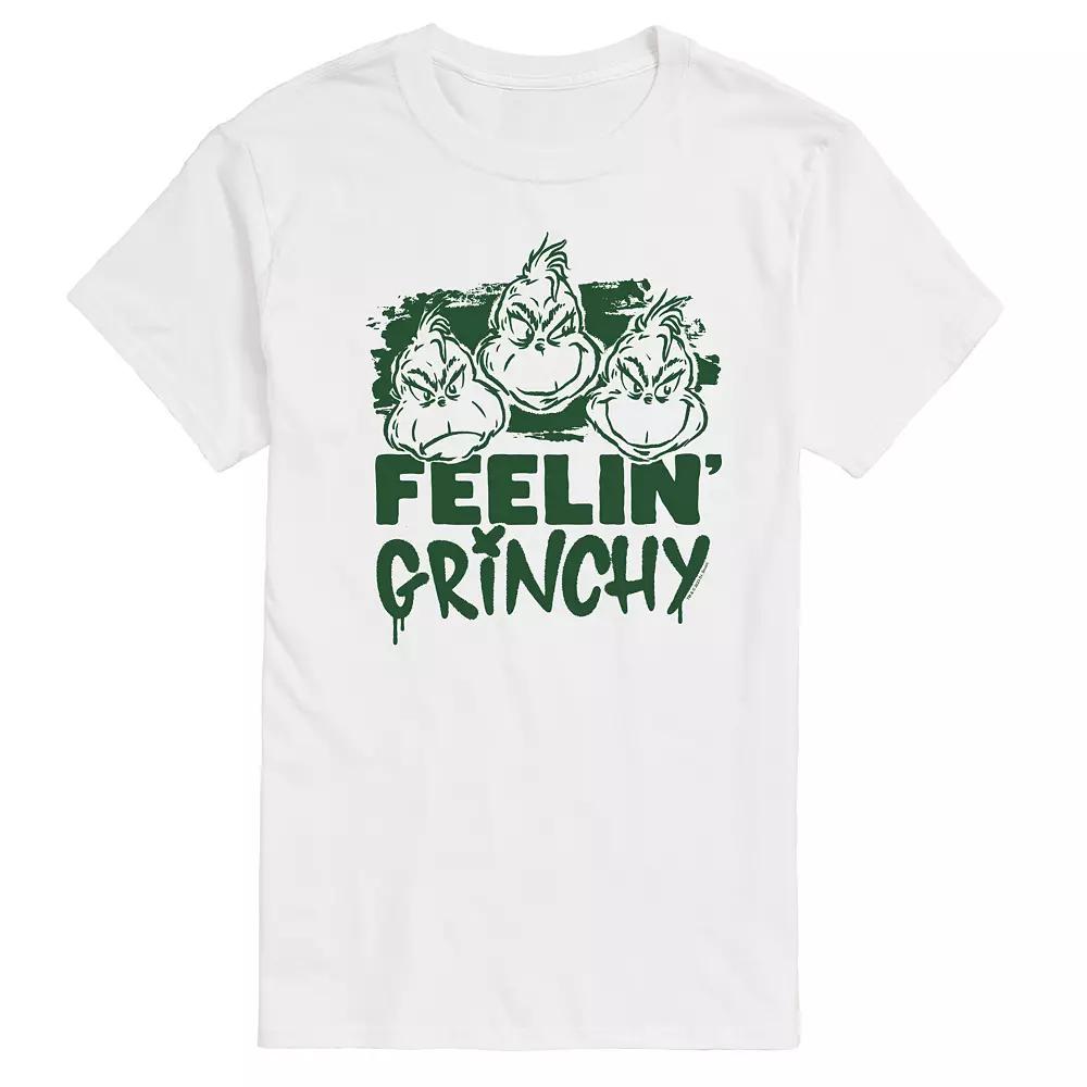 Big & Tall Dr. Seuss Feelin' Grinchy Graphic Tee, Men's,  Product Image