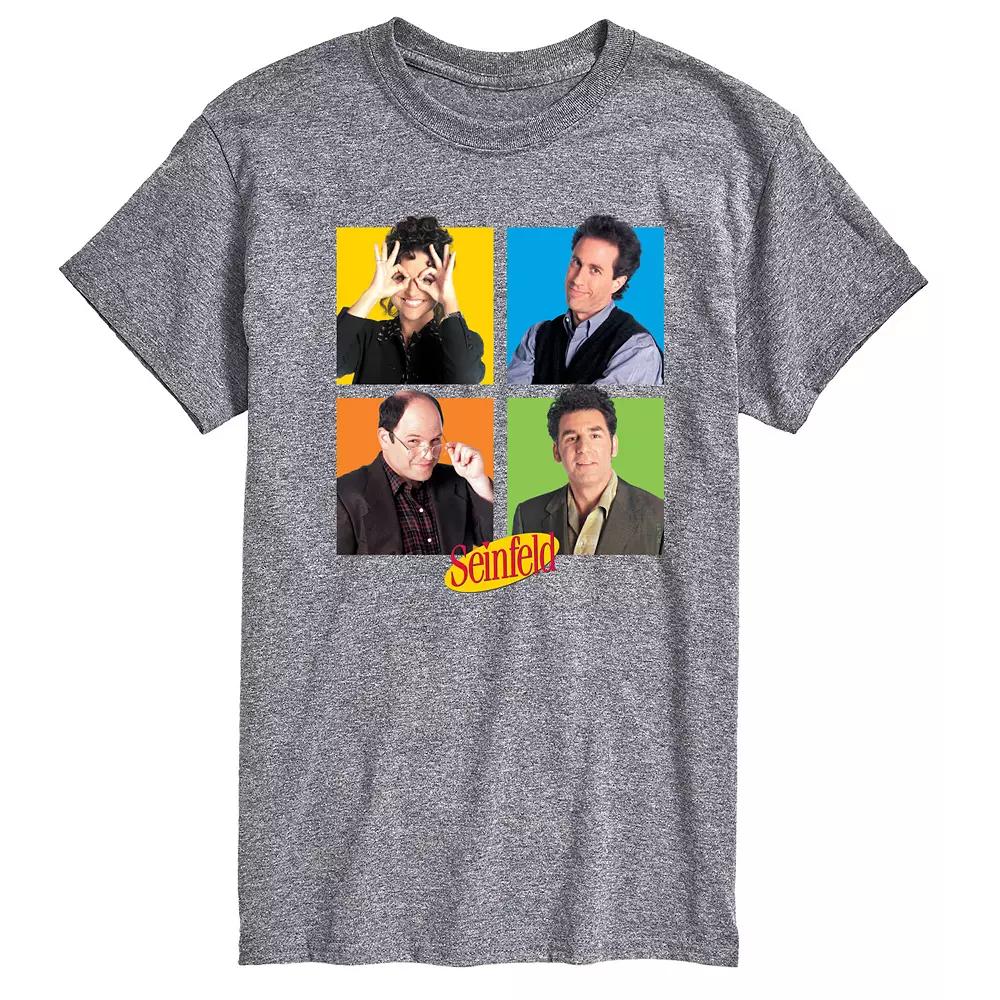 Men's Seinfeld Character Grid Graphic Tee,  Product Image