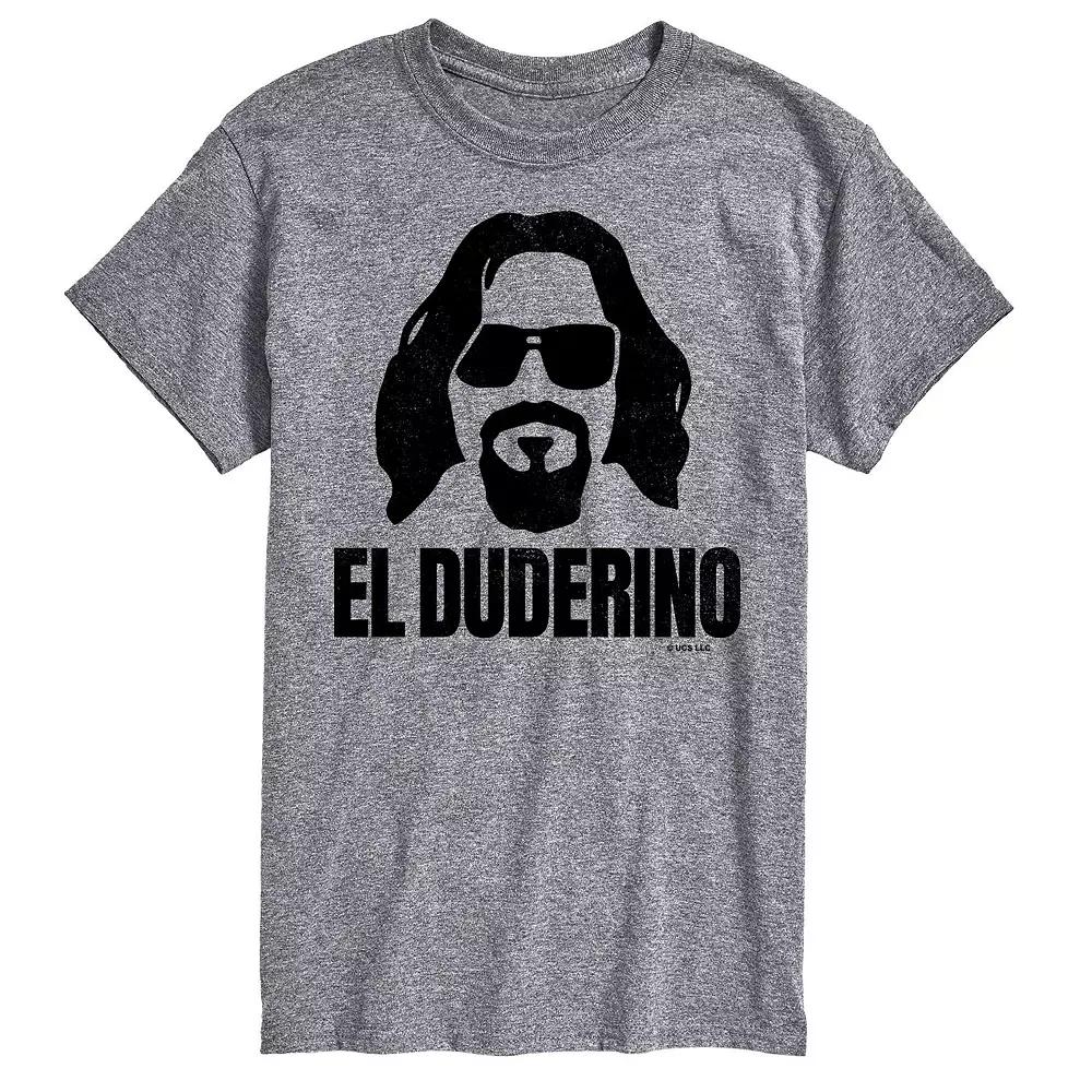 Big & Tall The Big Lebowski El Duderino Tee, Men's, Size: 3XB, Gray Product Image