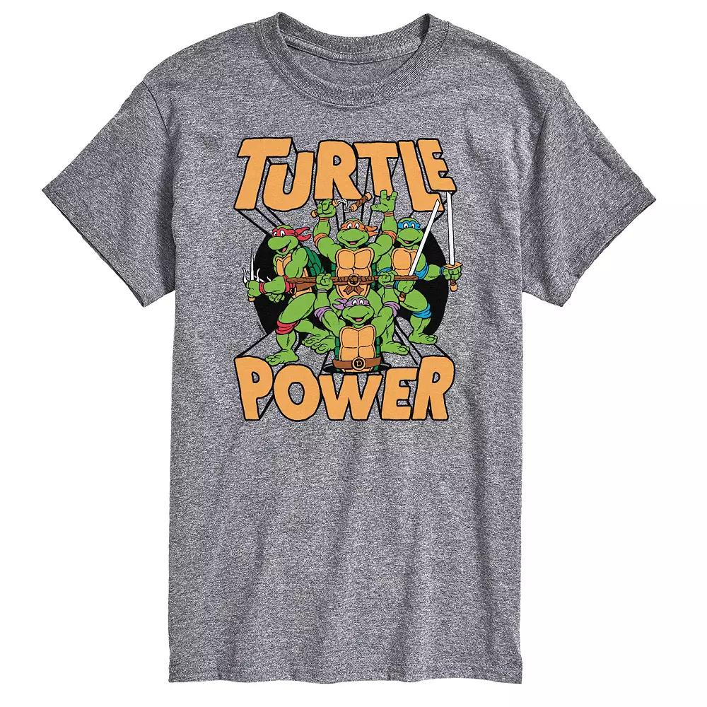 Big & Tall TMNT Turtle Power Graphic Tee, Men's,  Product Image