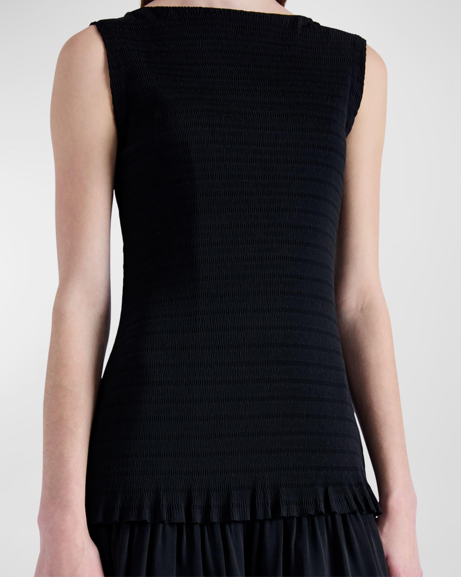 Martine Sleeveless Bubble Hem Mini Dress Product Image