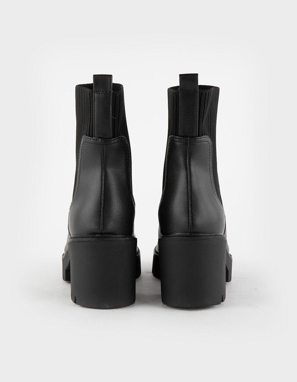 DOLCE VITA Tyler Sweater Knit Womens Boots - BLACK Product Image