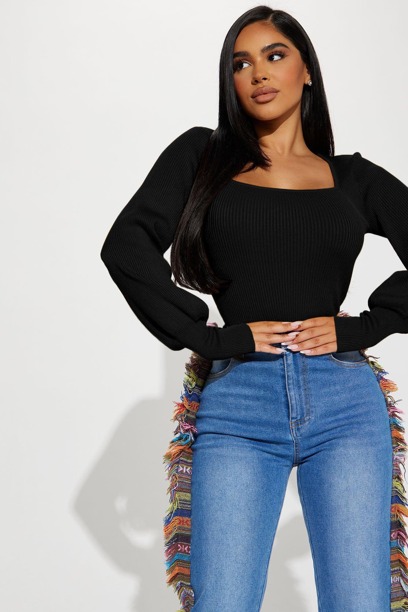 Higher Love Sweater - Black Product Image