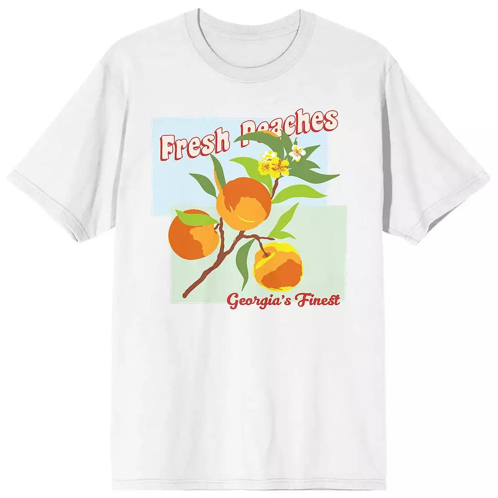 Men's Natural World Fresh Peaches Tee,  Product Image