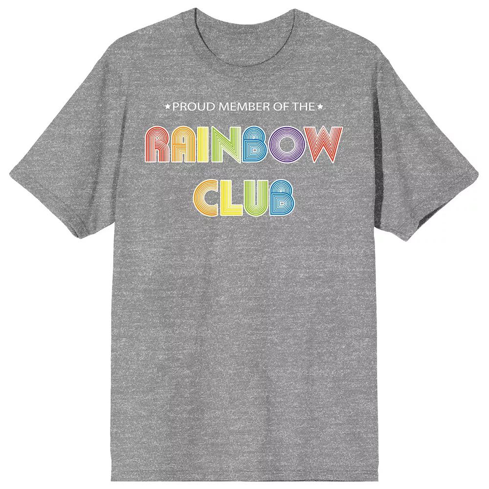 Men's Pride Proud Member Rainbow Tee,  Product Image