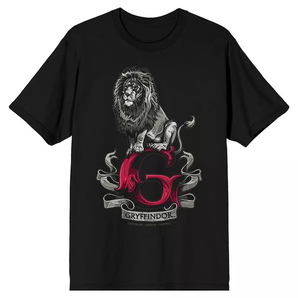 Men's Harry Potter Gryffindor Lion Tee,  Product Image